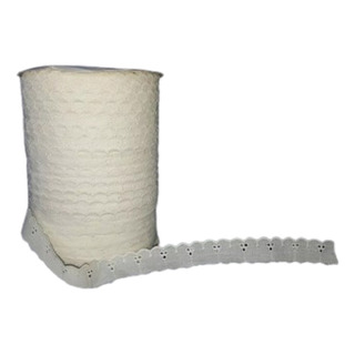 Encaje Tira Bordada 2.5 Cm X 50 Mts Beige Encaje Tira Bordada 2.5 Cm X 50 Mts Beige