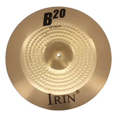 Prato Para Bateria Crash 18 B20 Bronze - Profissional Dourado-escuro