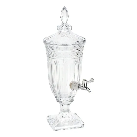 Suqueira De Cristal Dispenser 2lts Wolff Brandon Cor Transparente