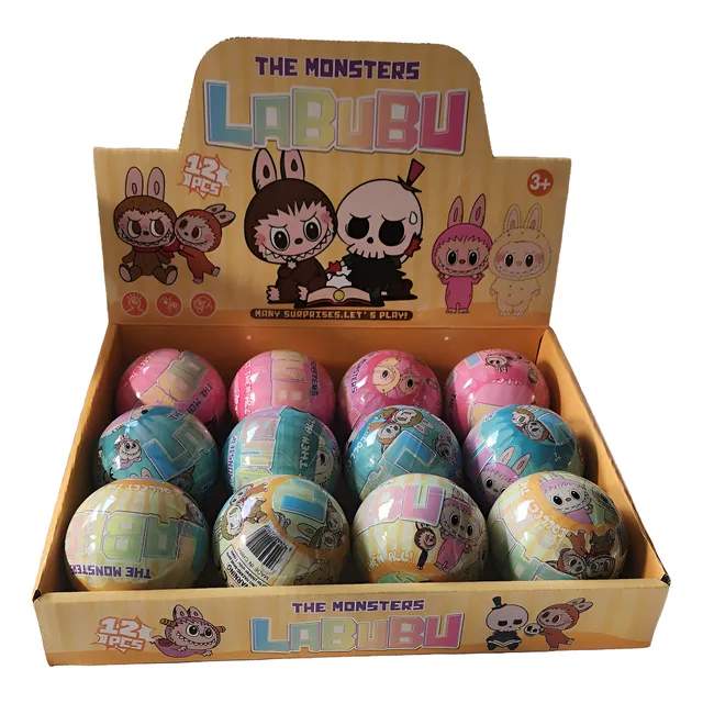 Labubu Sorpresa Muñeco Coleccionable Bola Misteriosa Kawaii