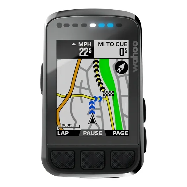 Ordenador para bicicleta con GPS Wahoo ELEMNT BOLT V2 negro