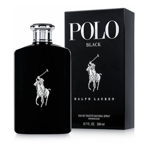 Ralph Lauren Polo Black Eau De Toilette 200ml Sello Asimco