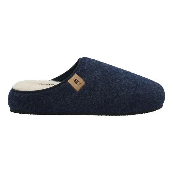 Pantufla Hush Puppies Hp Slipper Felt Blue Unisex