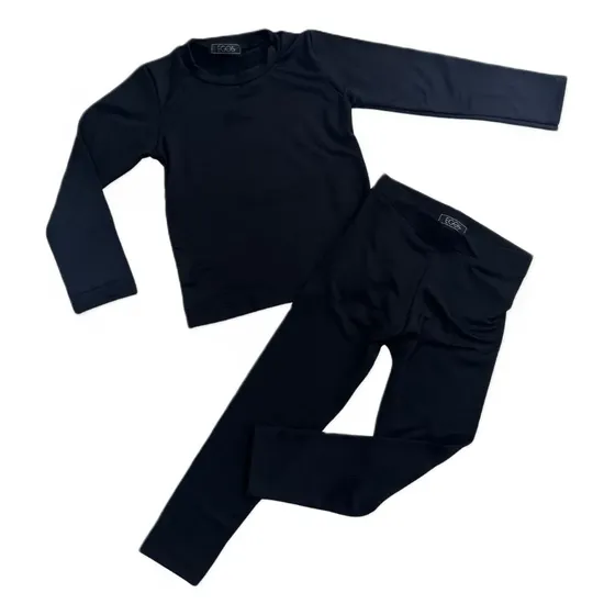 Conjunto Infantil Unissex Roupa Térmica Blusa E Calça