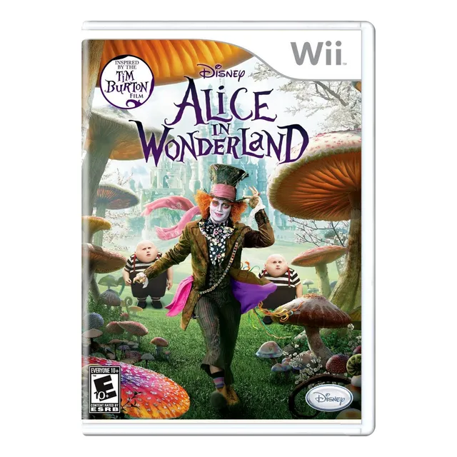 Juego Original Wii Alice In Wonderland Tim Burton