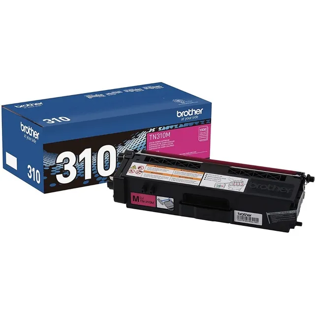 Cartucho De Tóner Brother Magenta Modelo Tn310m 1500 Páginas