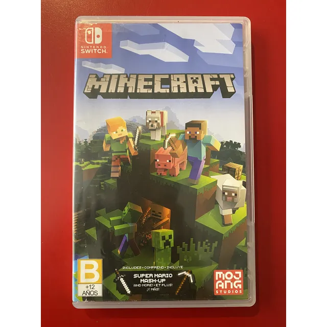 Solo Caja Minecraft Nintendo Switch