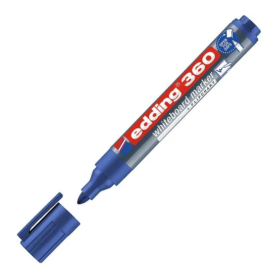 Marcador Para Pizarra Edding 360 Azul