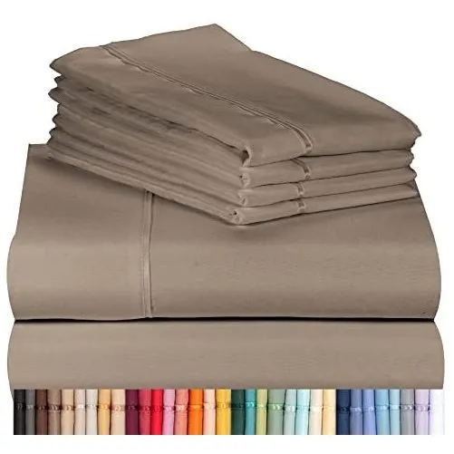 Luxclub 4 Hojas De Pc Conjunto Bolsillos Profundos 21pz5