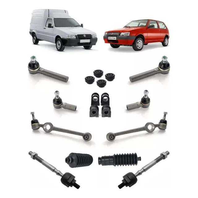 Kit Tren Delantero Fiat Uno Fiorino D/hidraulica 16 Piezas