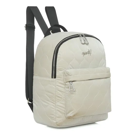Mochila Mujer Urbana Deportiva Muaa Color Blanco Viaje Moda