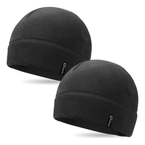 Pacote Com 2 Gorros De Lã Militar  Boné Quente De Inverno U