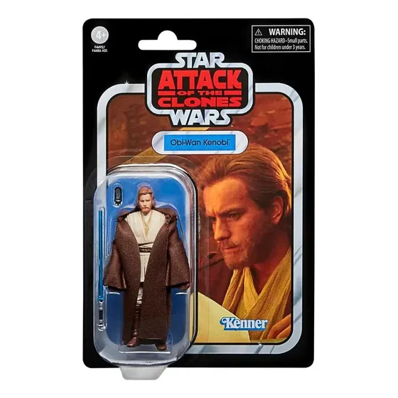 Figura Articulada Retro Obi-wan Star Wars Attack Of Clones