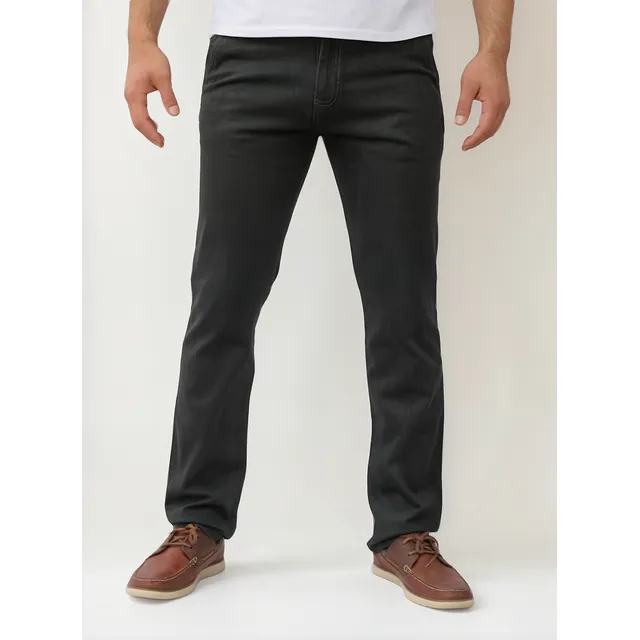 Pantalón Slim Fit De Gabardina Stretch John Silver