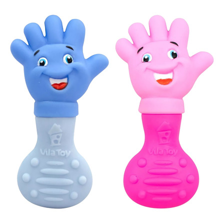 Mordedor Bebê Macio Massageador Gengiva Bebe Banho Mãozinha Mordedor Bebê Macio Massageador Gengiva Bebe Banho Mãozinha