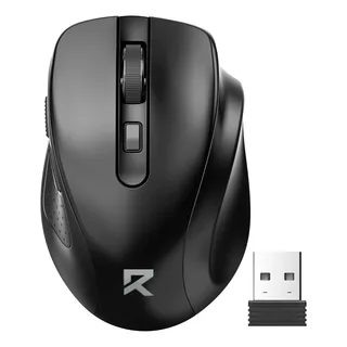 Mouse Sem Fio Redragon 4000 Dpi 6 Botões Preto