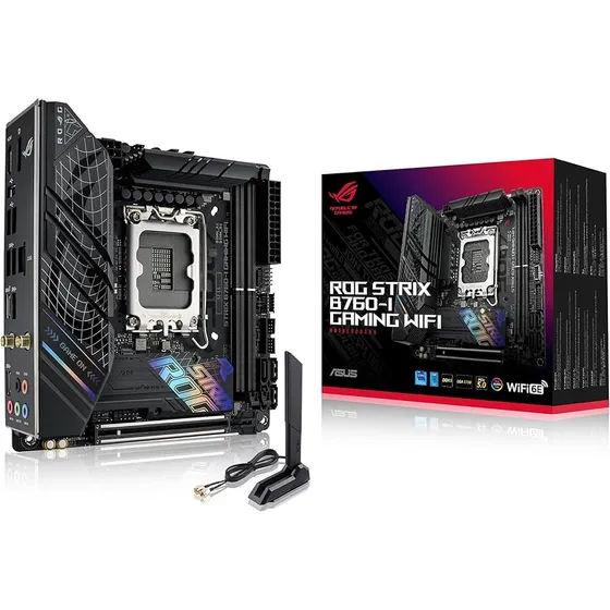 Tm Asus Rog Strix B760-i  Mini Itx Socket Lga1700 2xddr5-760