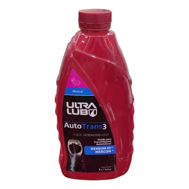 Aceite Transmision Automatica Ultralub Dexron 3 Mineral 1l