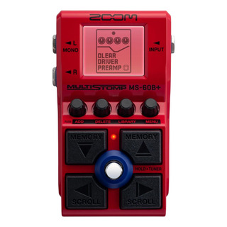 Zoom Ms-60b+ Efectos De Graves Multiestompt Pedal Con Más De Zoom Ms-60b+ Efectos De Graves Multiestompt Pedal Con Más De