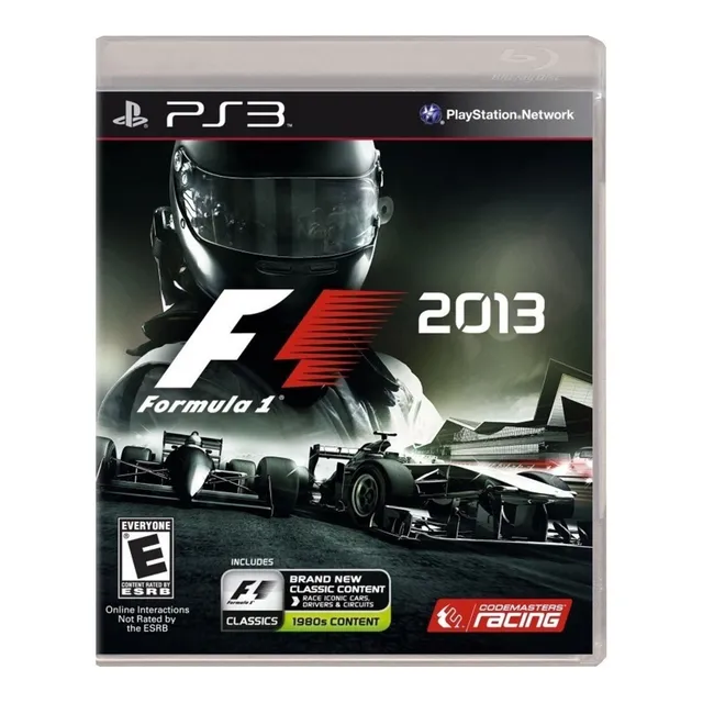 F1 2013 Classic Edition PS3 Físico