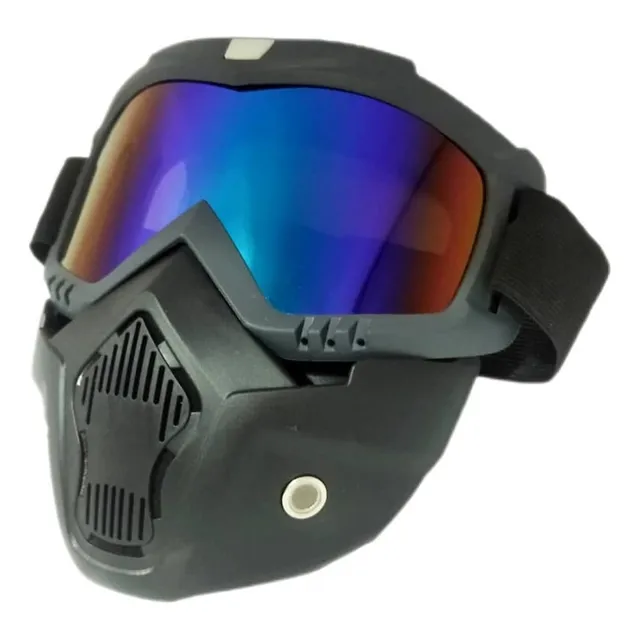 Mascara Motorizado Ojos Enduro Cross Moto Bera Empire 