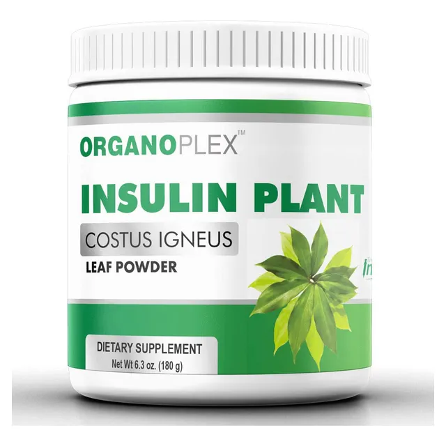 Suplemento Organoplex Insulina Plant En Polvo 100% Natural 1