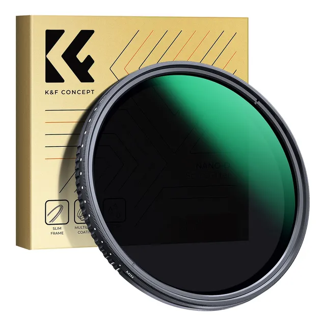 K&f Concept Filtro 67mm Nd Variable Nd2-400 Densidad Neutra
