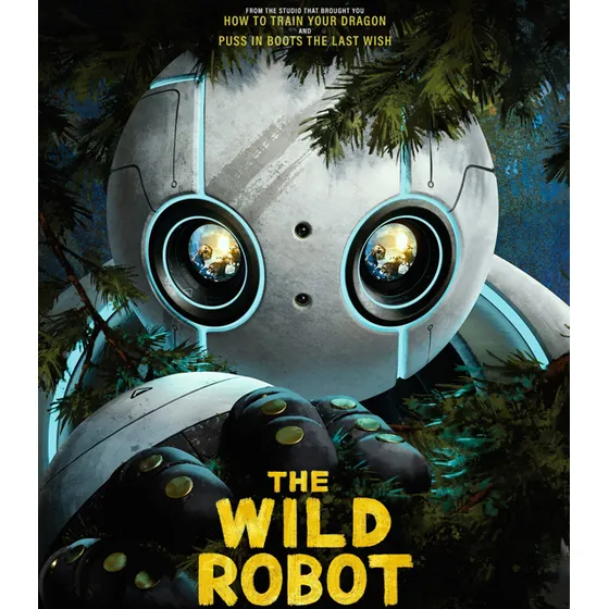 The Wild Robot 2024 Blu Ray Latino