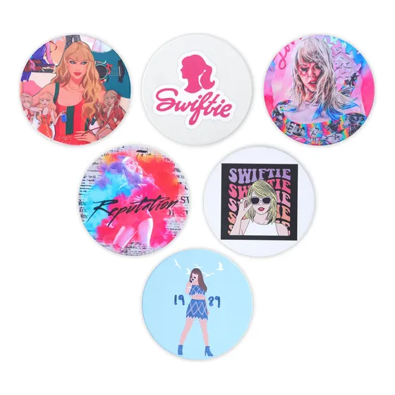 6 Posavaso Taylor Merch Para Swiftie Cosa Niña Regalo
