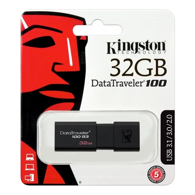 Memoria Usb 32gb Kingston 3.0 Original Envió Gratis Promoció