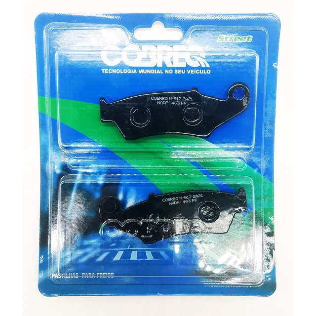 Pastilha Freio Dianteira Honda Xr 250 Tornado N917 Cobreq