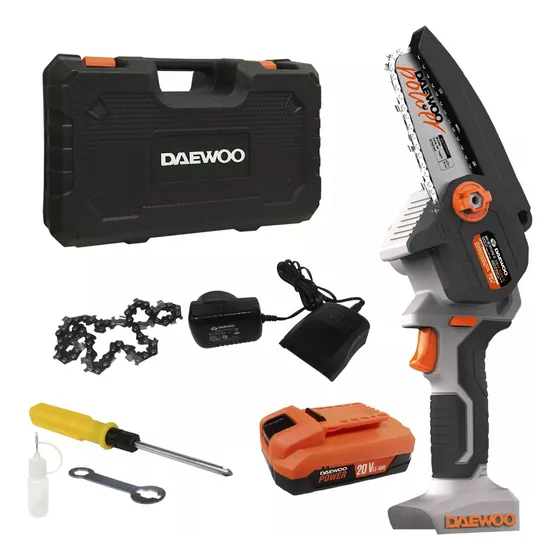 Motosierra A Bateria 20v Electrosierra Inalambrica + Maletin