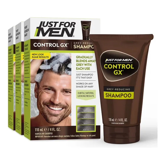 Shampoo Just For Men Control Gx Grey Reducing 120 Ml - Pacot