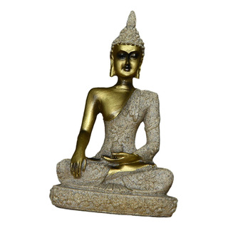 Estatua De Buda De Resina, Estatua De Buda Sentado, Adorno Estatua De Buda De Resina, Estatua De Buda Sentado, Adorno