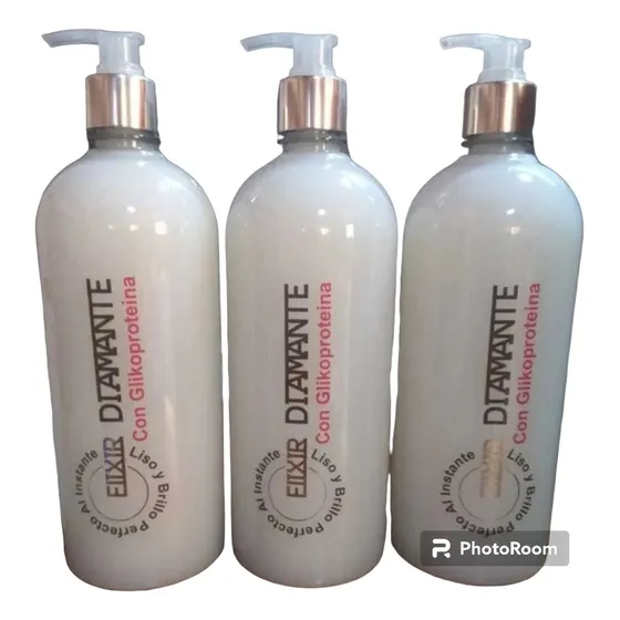 Medio Litro(500ml) Elixir Diamante Keratina Sin Formol