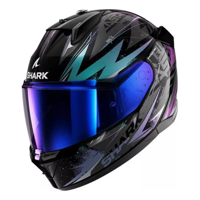 Capacete Shark D-skwal 3 Blast-r Kgx Fechado Lançamento
