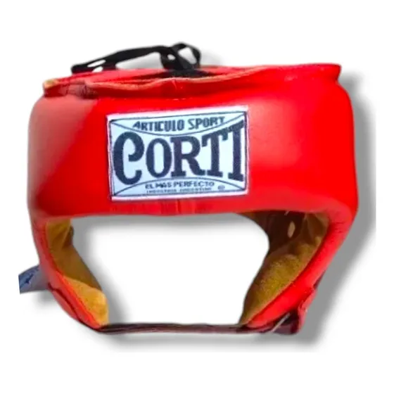 Cabezal De Boxeo Corti , Modelo Amateur - Olimpico. Cuero
