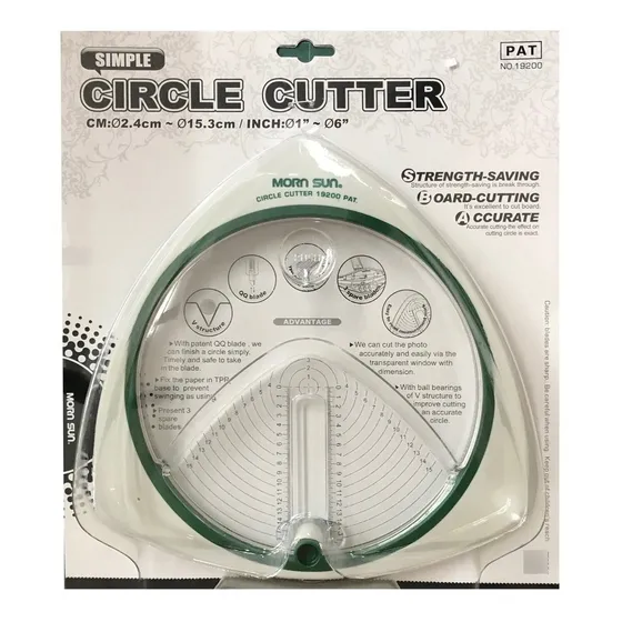Cortador Cutter Circulos Circular Morn Sun