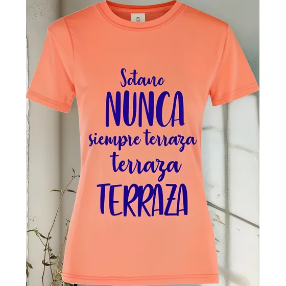 Remera Algodon  Todos Colores  Sotano Nunca Siempre Terraza 
