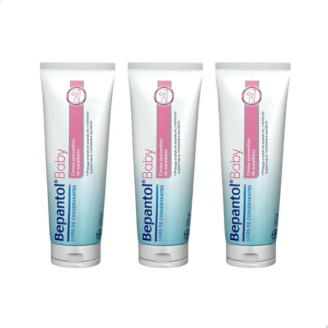 Pomada Para Assaduras Com Pró-vitamina B5 Kit 3 Unidades