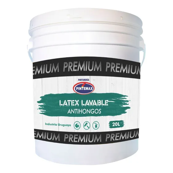 Pintemax Premium lavable latex blanco 20L