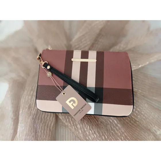 Cartera De Mano, Dama, Marron