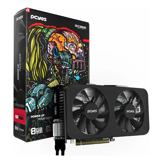 Placa De Vídeo Pcyes Radeon Rx 570 8gb Gddr5