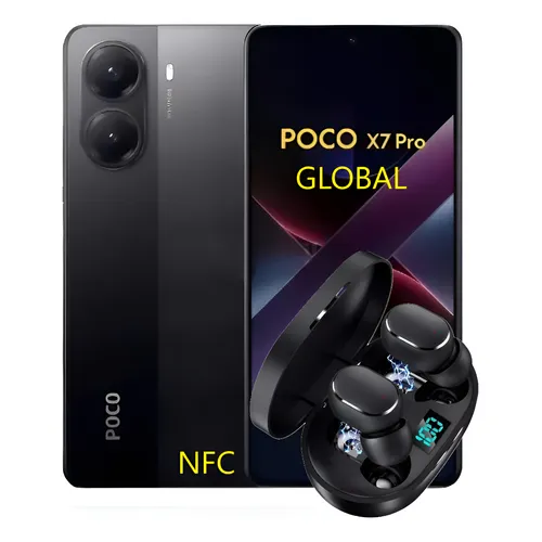 Xiaomi Poco X7 Pro 256gb 8gb Ram 5g Nfc Dual - Preto | Frete grátis
