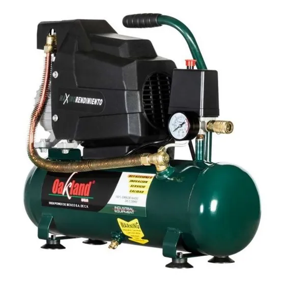 Compresor De Aire 10 Litros 2 Hp Oakland
