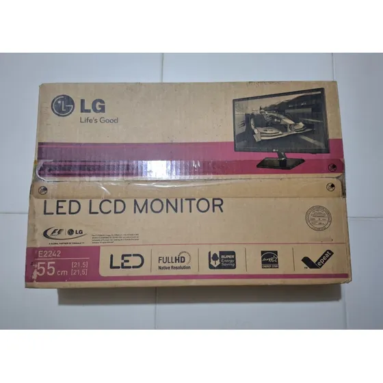 Monitor LG Led 21.5 Pulgadas, Usado Como Nuevo