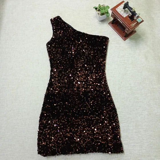 Vestido Elegante De Lentejuelas
