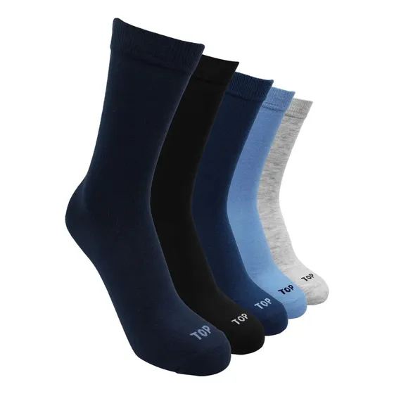Calcetines Largos Algodón Niños Pack 5 C2 Top