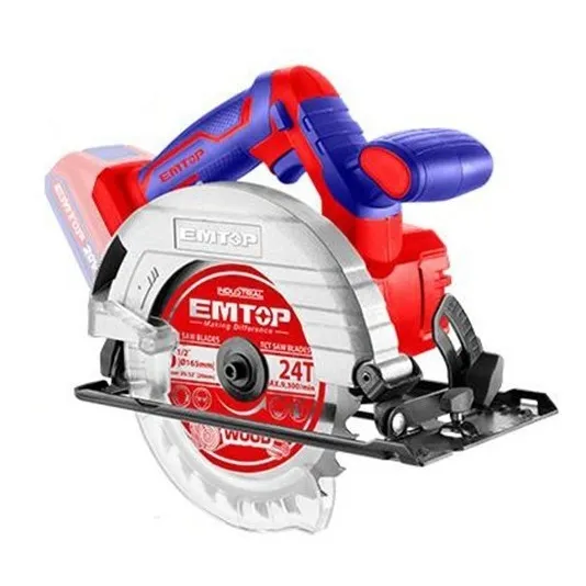 Sierra Circular Inalambrica 20v Emtop P20s Bateria