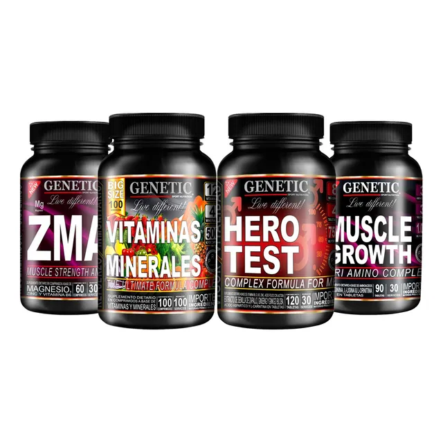 Eleva Libido Hero Test  Zma Muscle Growth Vita Max Genetic